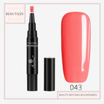 3-in-1 Gel Nail Varnish Pen – Best All-in-One Nail Art Tool for Beginners and Pros