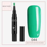 3-in-1 Gel Nail Varnish Pen – Best All-in-One Nail Art Tool for Beginners and Pros