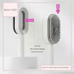 3D Air Cushion Self-Cleaning Hairbrush – Best Anti-Static Scalp Massage Brush