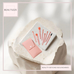 8-PC Macarons Mini Makeup Brushes Set – Best Travel-Friendly Brush Collection