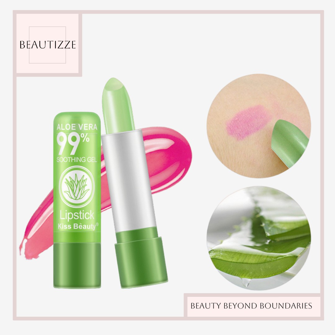 Aloe Vera Lip Balm – Best Natural Moisturizing Lipstick for Sensitive Lips