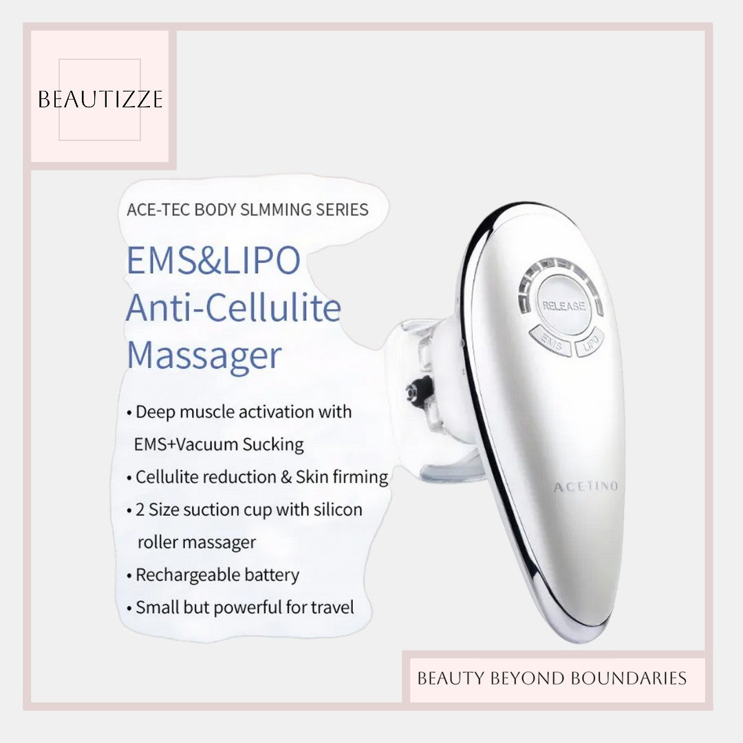 Electric Anti-Cellulite Body Slimming EMS Vacuum Massage Suction Cup Massager – Best Portable Fat Burning Device