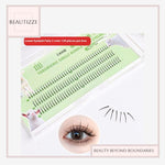 Trilogy False Cat Ears Lower Eyelashes – Segmented, Natural-Looking Lashes for Everyday Glam