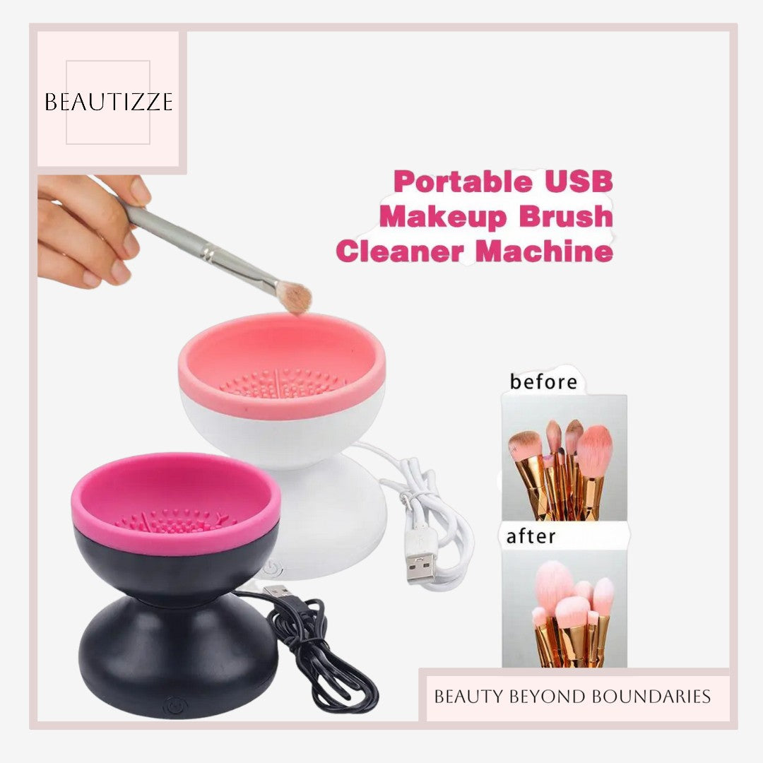 Electric Makeup Brush Cleaner Machine – Best Portable Tool for Hygienic Brushes