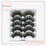 False Eyelashes Five Pairs – Best Reusable Lashes for Everyday Glam