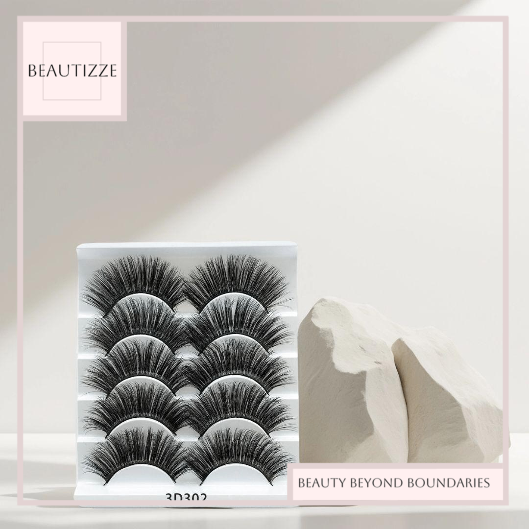 False Eyelashes Five Pairs – Best Reusable Lashes for Everyday Glam