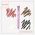 Four-in-One Cosmetic Brush – Best Multi-Functional Makeup Pen for Effortless Beauty