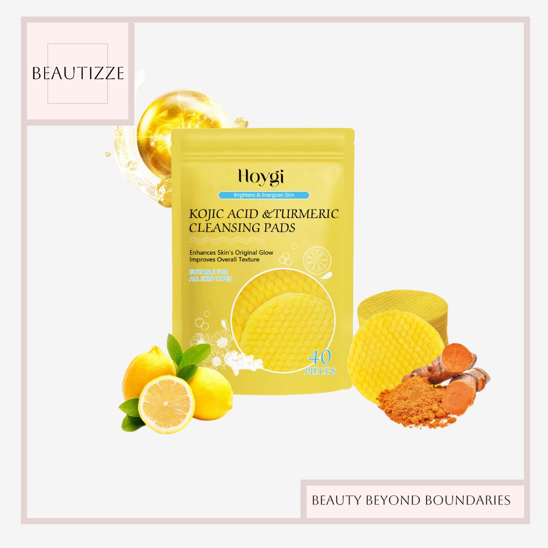 HOYGI Turmeric Acid Cleansing Pad – Best Natural Skincare Solution for Deep Pore Cleansing