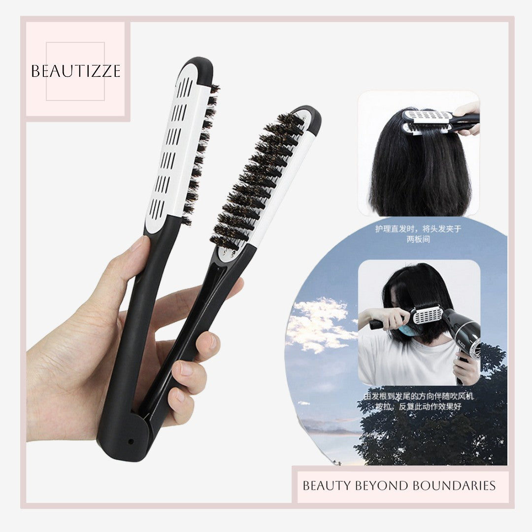 Hairdressing Clamp Comb – Best Straightening Brush for Salon-Quality Results