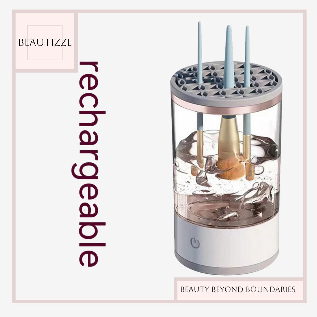 Rechargeable Makeup Brush Cleaner – Best Automatic Brush Washer for Hygienic Tools