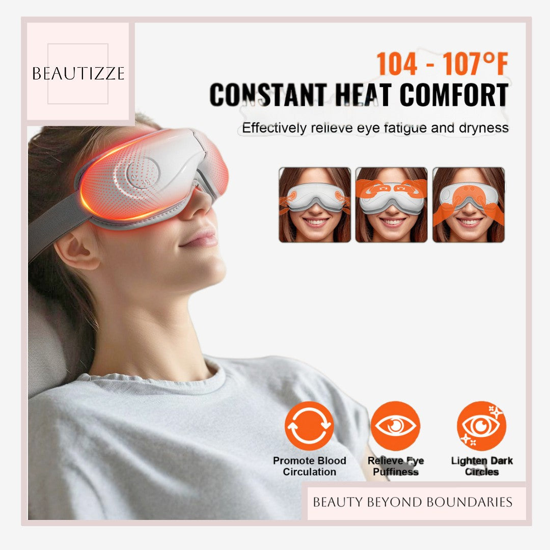 VEVOR Heated Eye Massager – Best Portable Eye Care Device for Makeup Artists